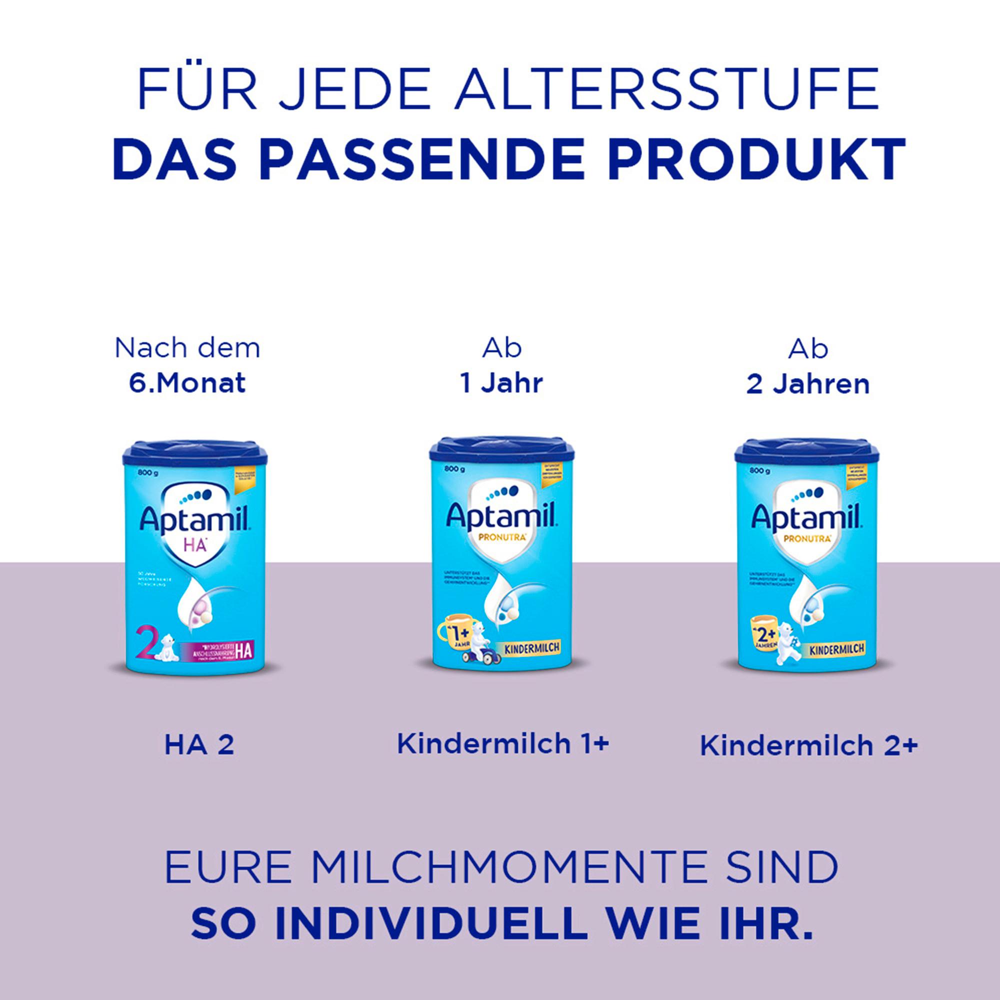 Produktbild Aptamil HA Pre Hydrolysierte Anfangsnahrung trinkfertig 7 von 9