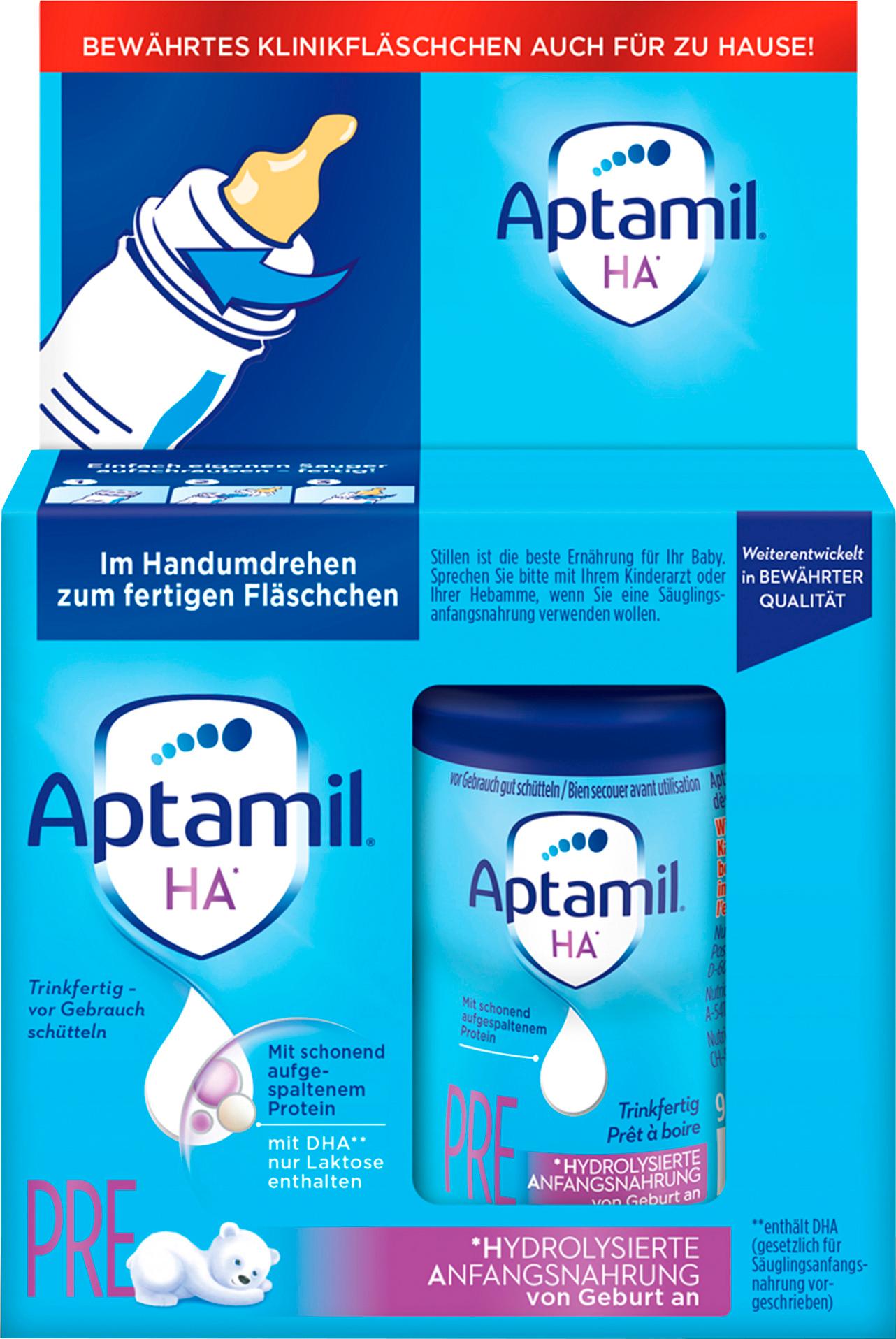 Aptamil HA Pre Hydrolysierte Anfangsnahrung trinkfertig