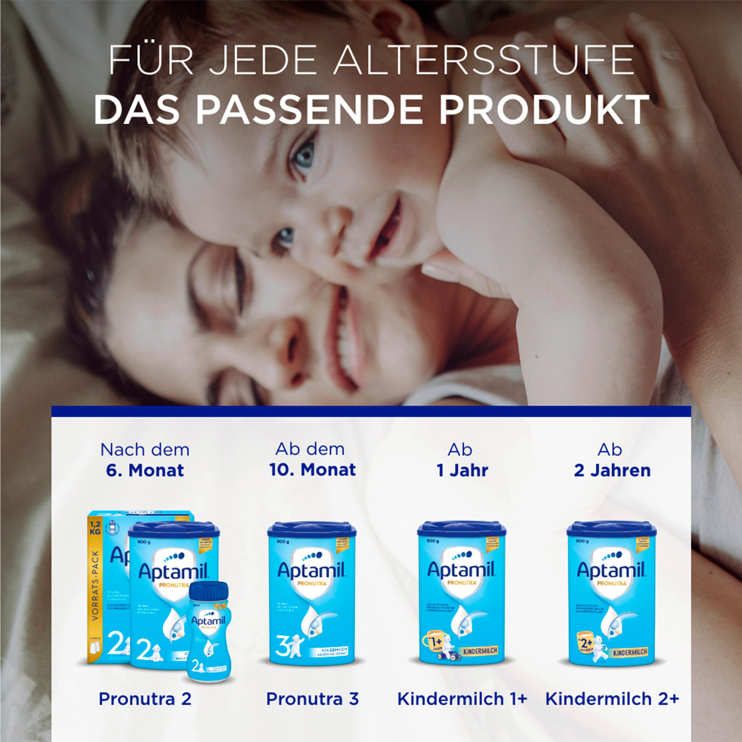 Produktbild Aptamil Pronutra 2 Folgemilch Vorratspack 9 von 14