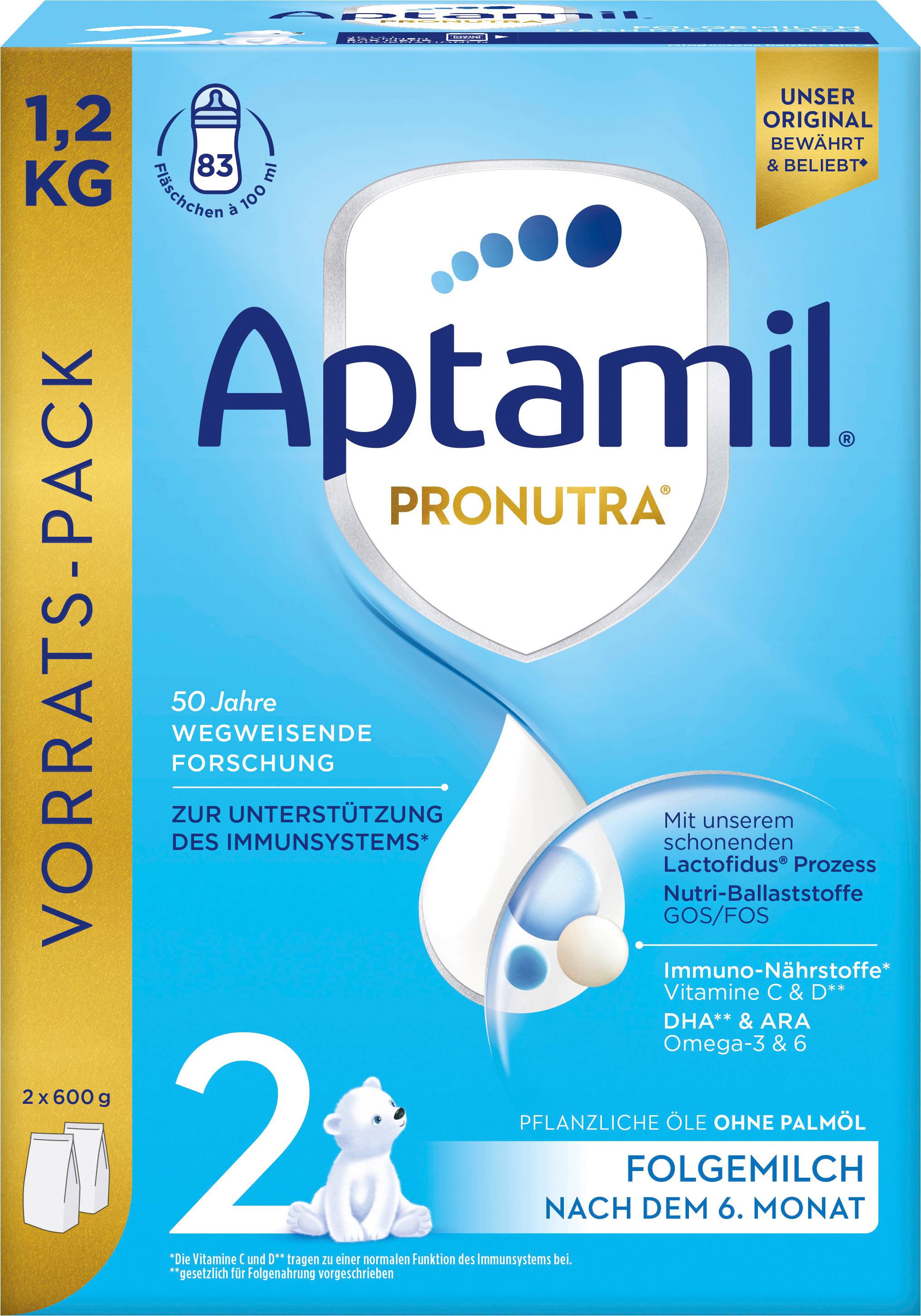 Aptamil Pronutra 2 Folgemilch Vorratspack