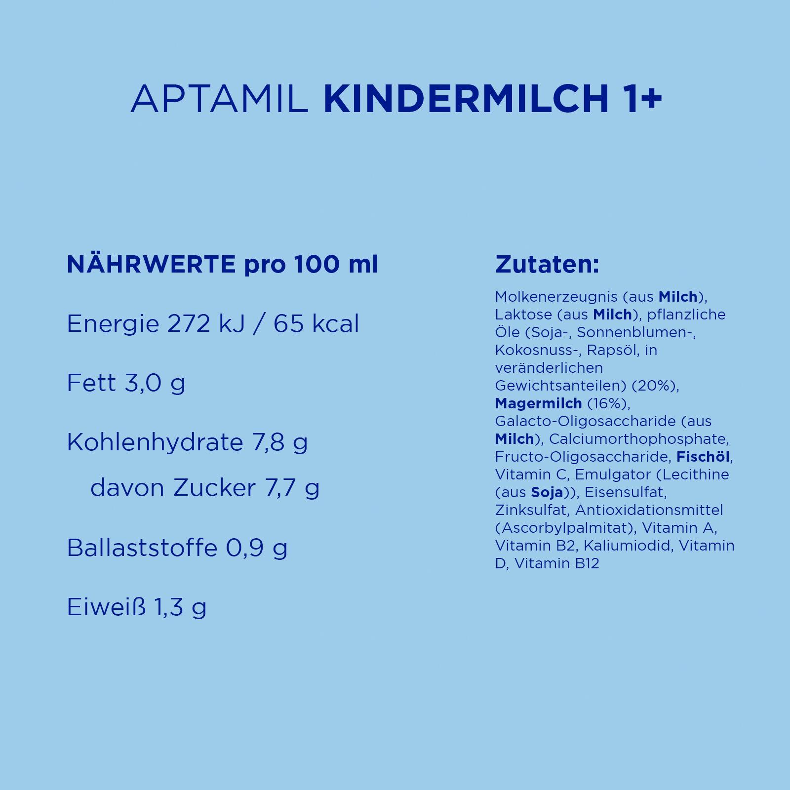 Produktbild Aptamil Pronutra Kindermilch 1+ 9 von 13