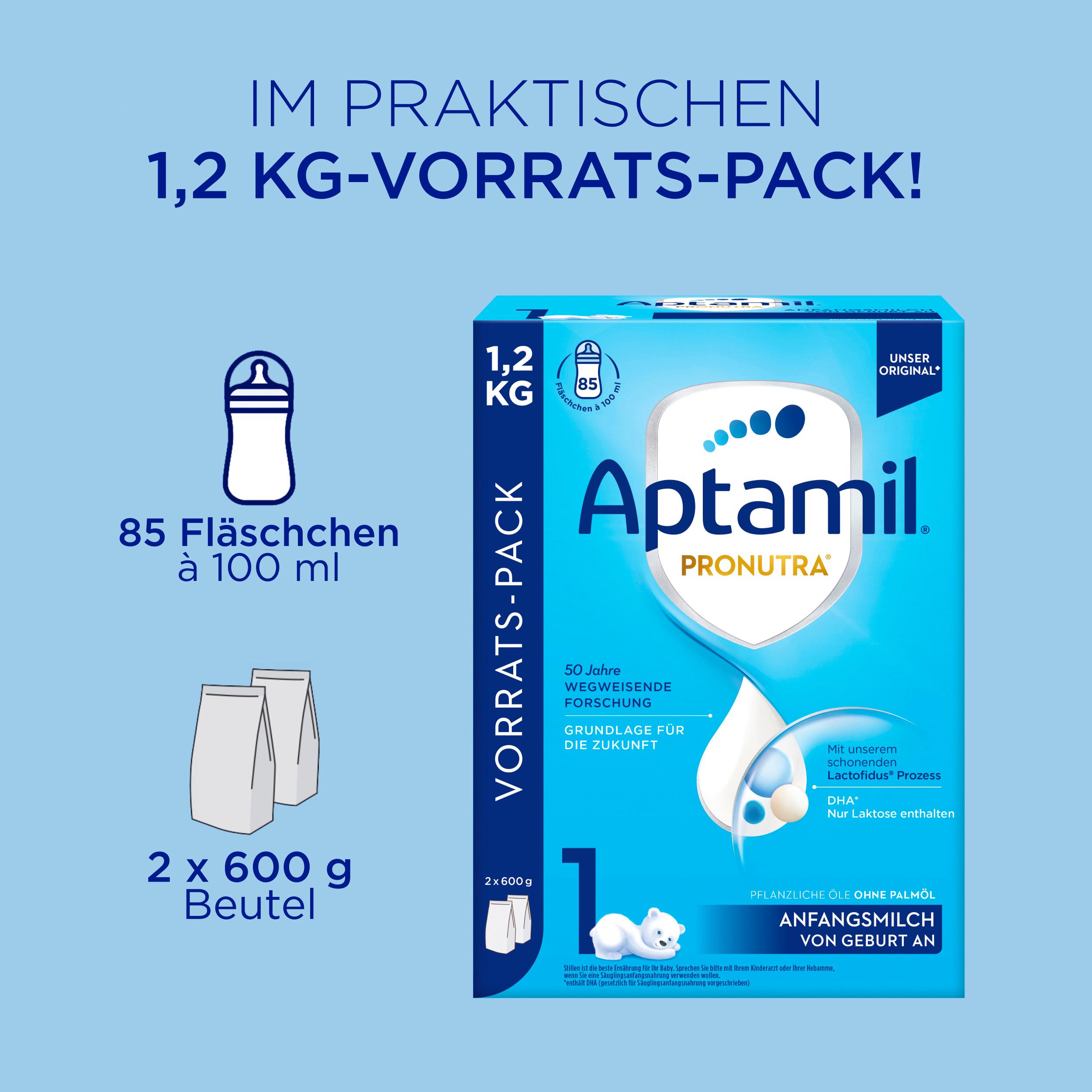 Produktbild Aptamil Pronutra Anfangsmilch Vorrats-Pack 4 von 12