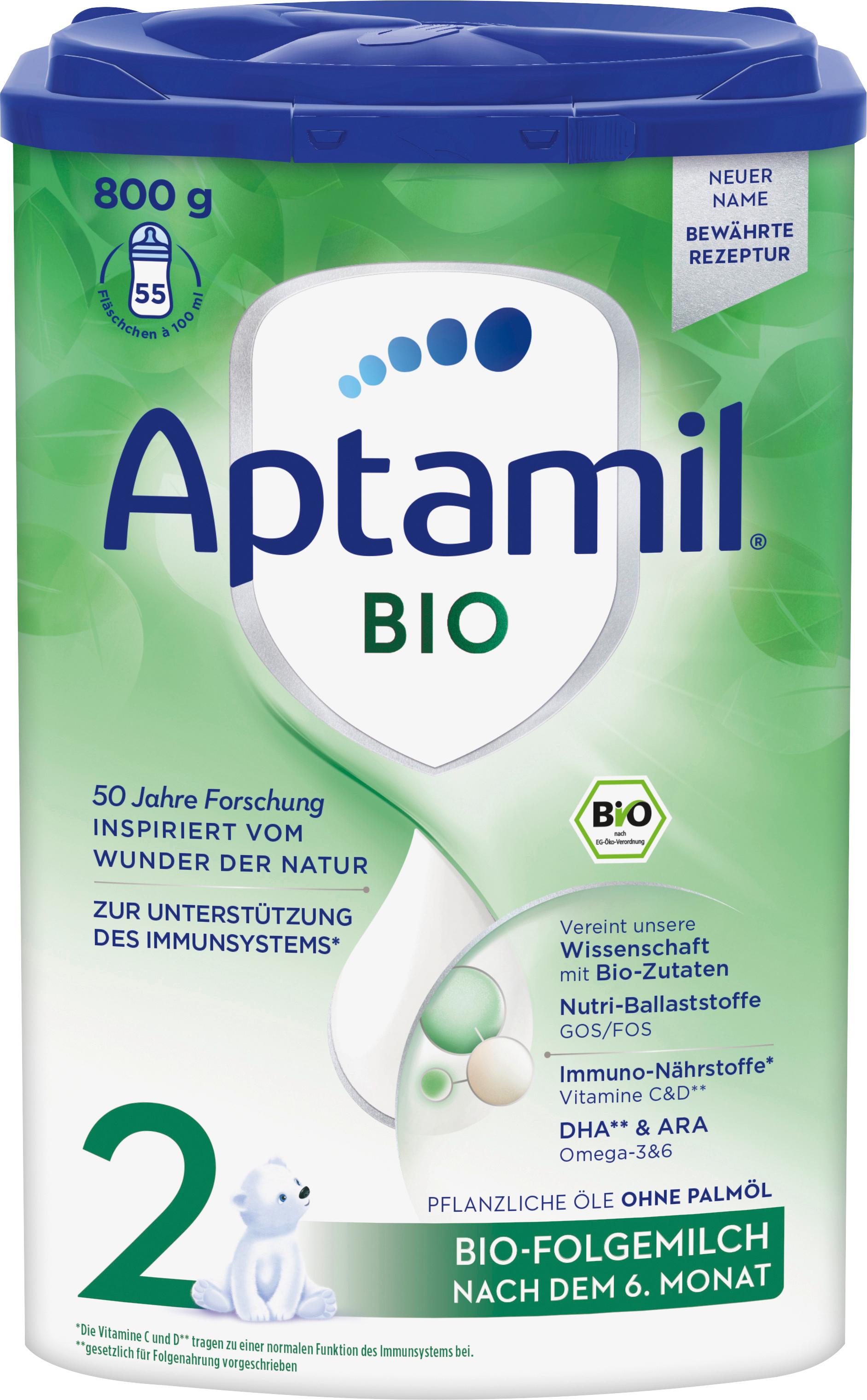 Aptamil Bio-Folgemilch 2