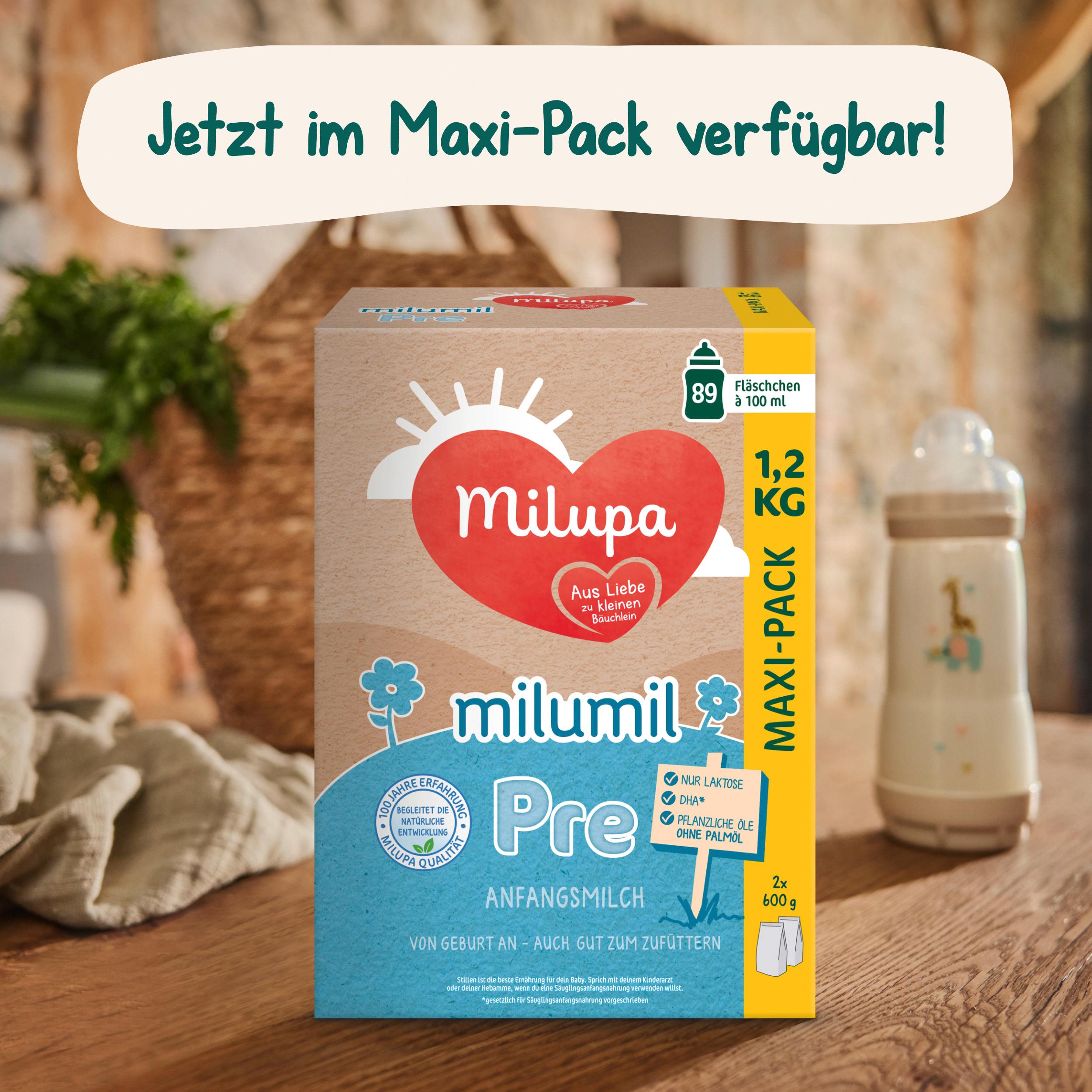 Produktbild Milupa milumil Pre Anfangsmilch Maxi-Pack 8 von 11