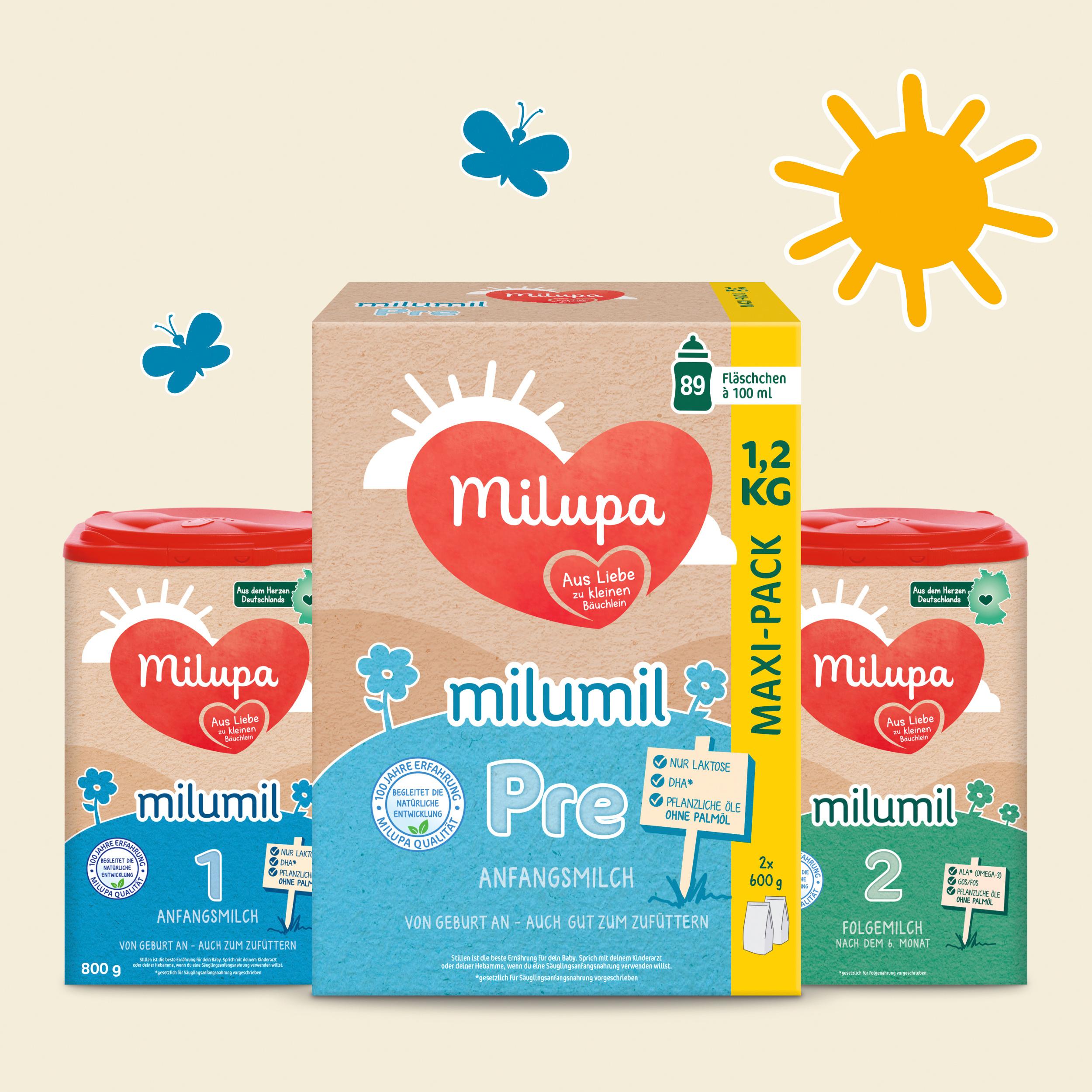 Produktbild Milupa milumil Pre Anfangsmilch Maxi-Pack 7 von 11