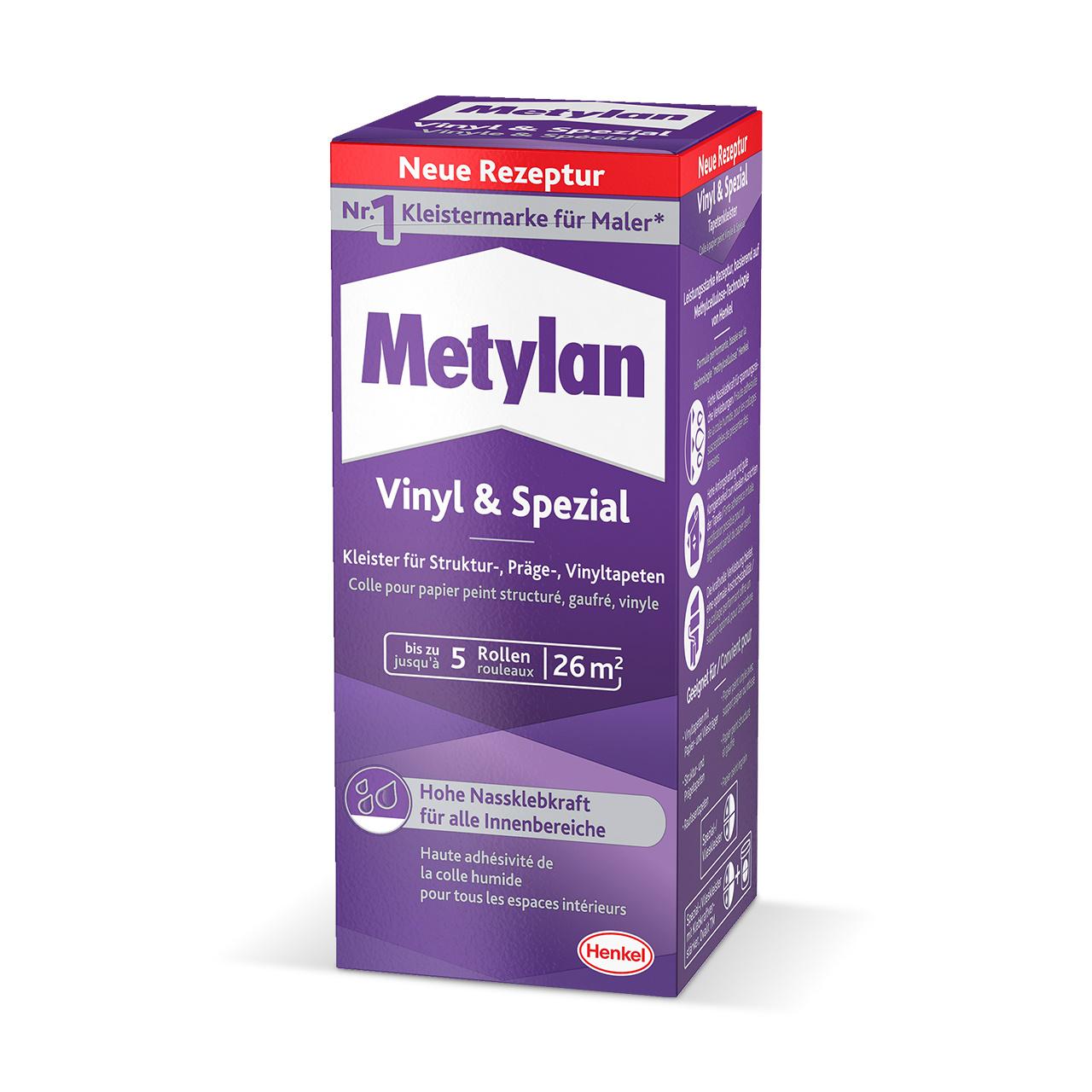 Metylan Tapetenkleister Vinyl&Spezial Pulver 180g