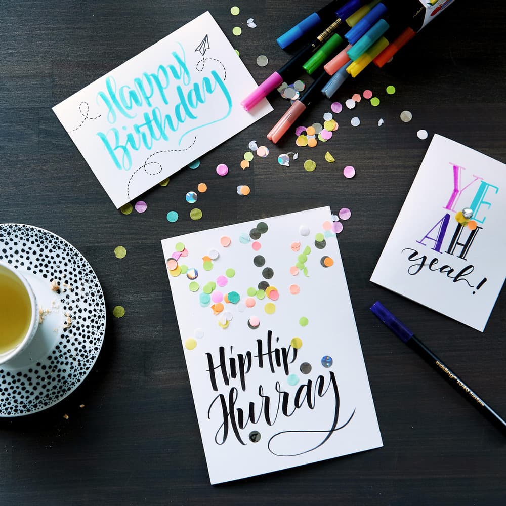 Produktbild edding 1340 Brush Lettering 10er-Set sanfte Farben sortiert 6 von 11