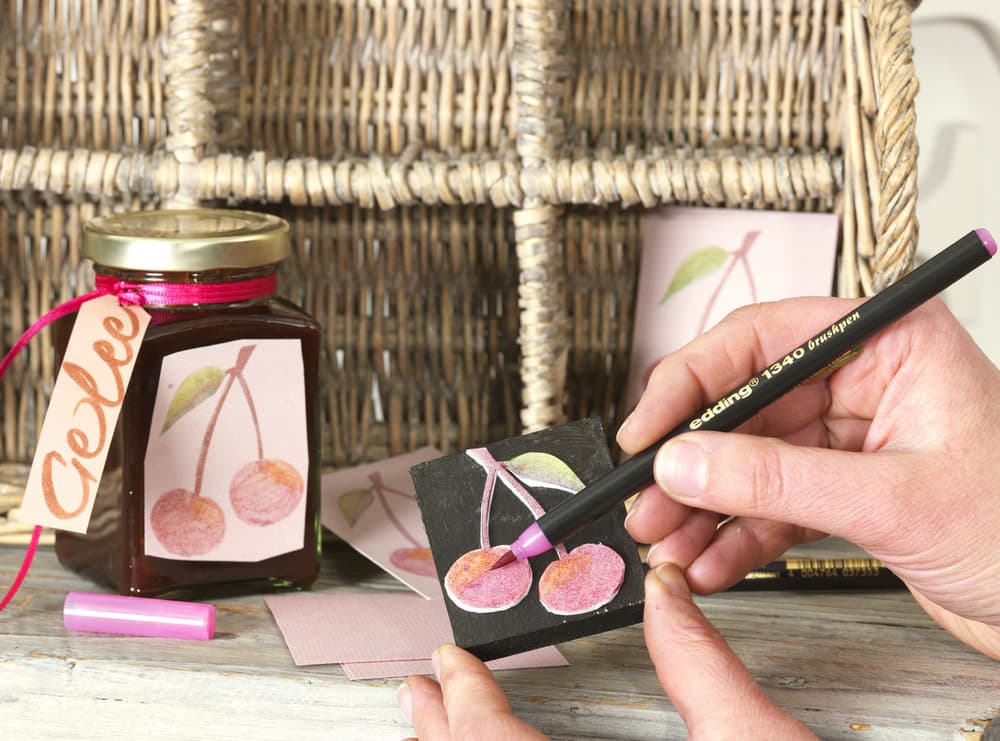 Produktbild edding 1340 Brush Lettering 10er-Set sanfte Farben sortiert 5 von 11