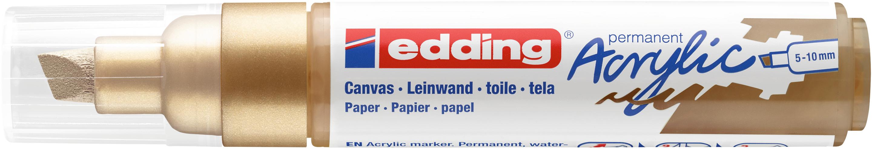 edding Acrylmarker 5000 breit reichgold