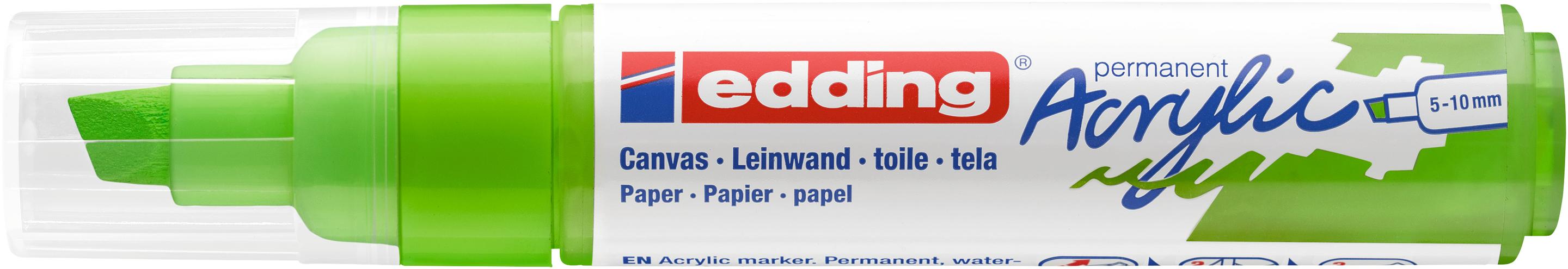 edding Acrylmarker 5000 breit gelbgrün