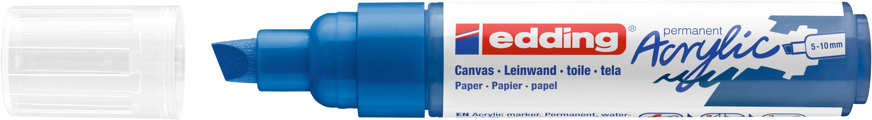 Produktbild edding Acrylmarker 5000 breit enzianblau 2 von 12