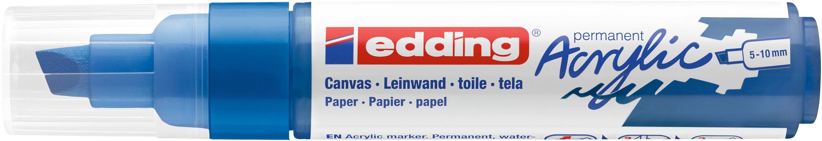edding Acrylmarker 5000 breit enzianblau