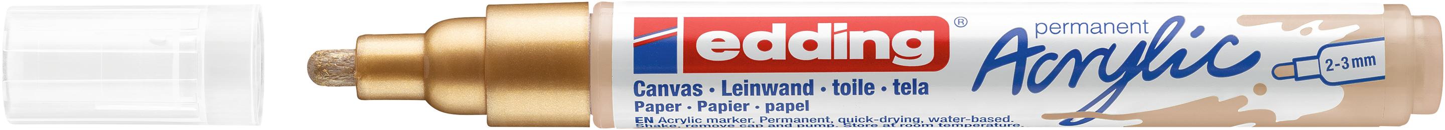 Produktbild edding Acrylmarker 5100 medium reichgold 2 von 9