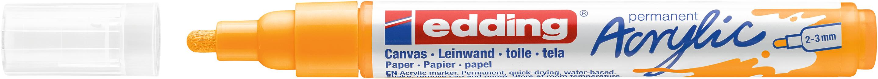 Produktbild edding Acrylmarker 5100 medium sonnengelb 2 von 8