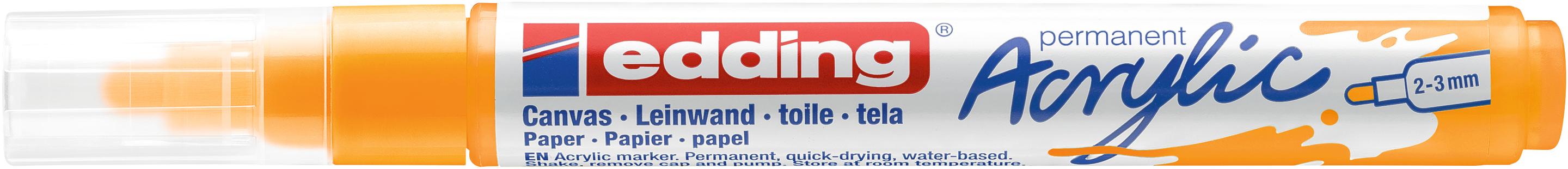 edding Acrylmarker 5100 medium sonnengelb
