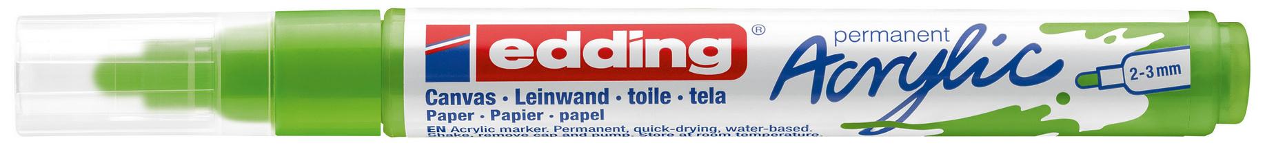 Produktbild edding Acrylmarker 5100 medium gelbgrün 2 von 9