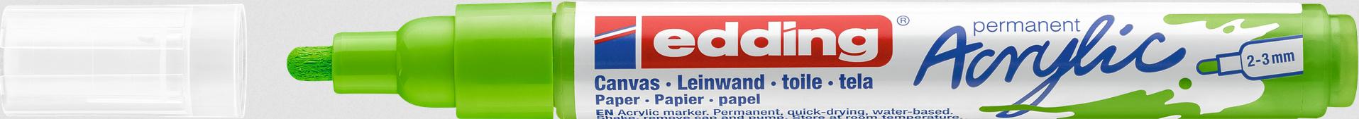 edding Acrylmarker 5100 medium gelbgrün