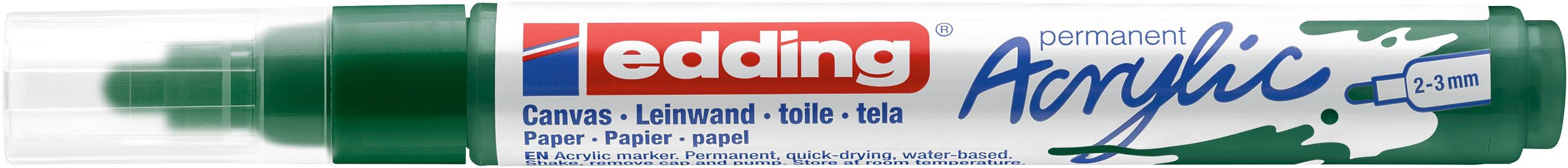 edding Acrylmarker 5100 medium moosgrün