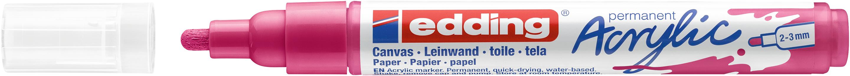 Produktbild edding Acrylmarker 5100 medium telemagenta 2 von 7