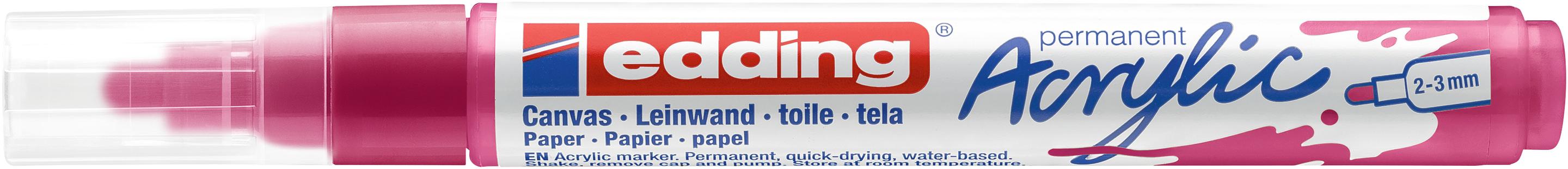 edding Acrylmarker 5100 medium telemagenta