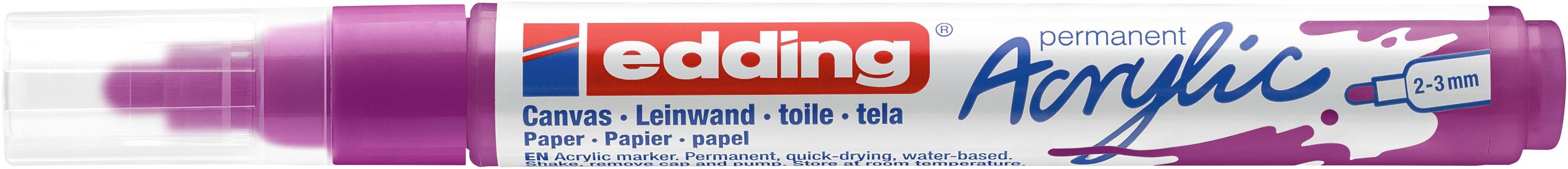 edding Acrylmarker 5100 medium beere