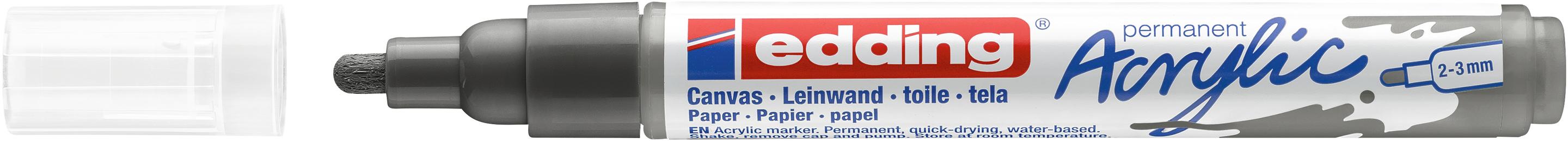 Produktbild edding Acrylmarker 5100 medium anthrazit 2 von 8