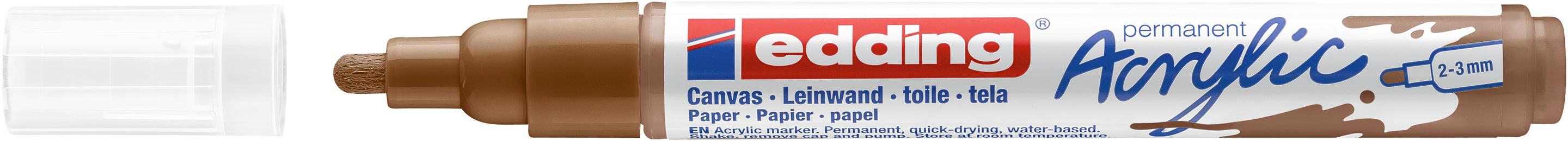 Produktbild edding Acrylmarker 5100 medium haselnuss 2 von 7