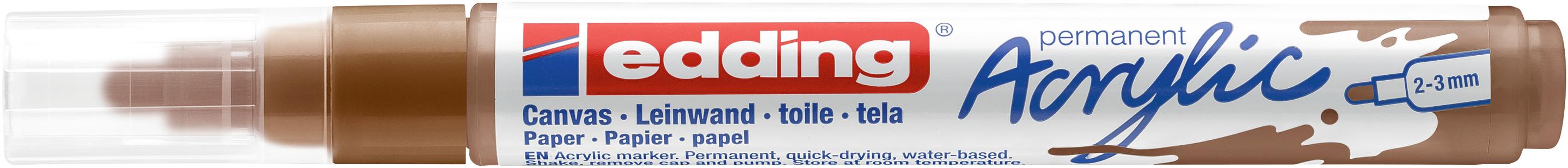 edding Acrylmarker 5100 medium haselnuss