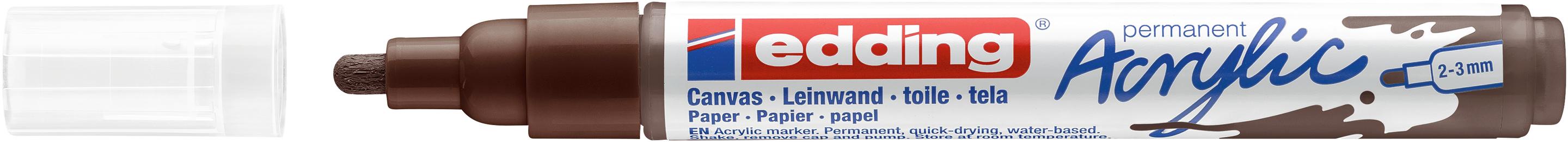 Produktbild edding Acrylmarker 5100 medium schokobraun 2 von 7