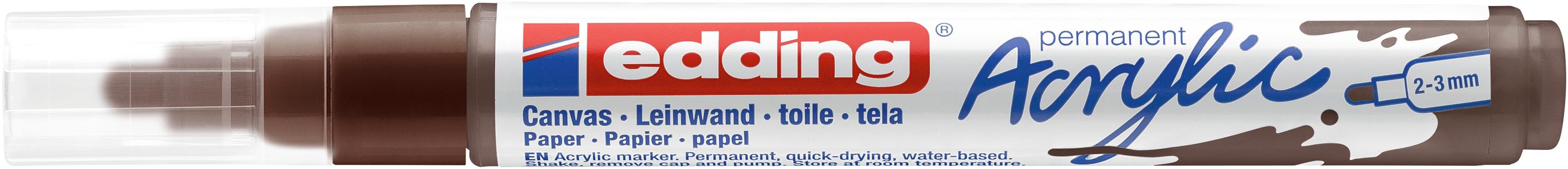 edding Acrylmarker 5100 medium schokobraun
