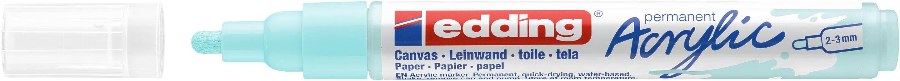 Produktbild edding Acrylmarker 5100 medium pastellblau 2 von 7