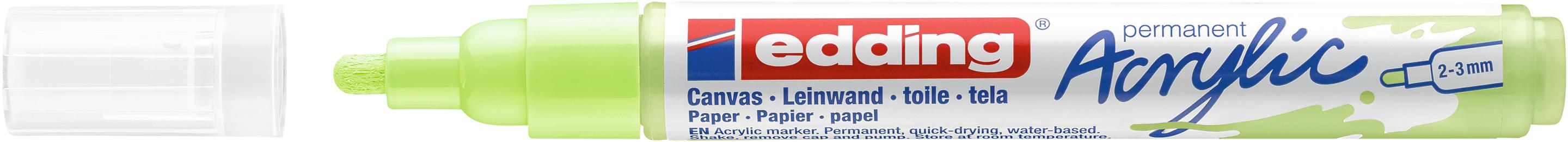 Produktbild edding Acrylmarker 5100 medium pastellgrün 2 von 8