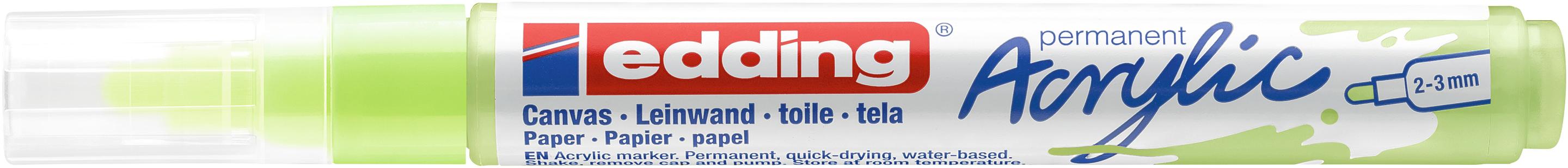 edding Acrylmarker 5100 medium pastellgrün