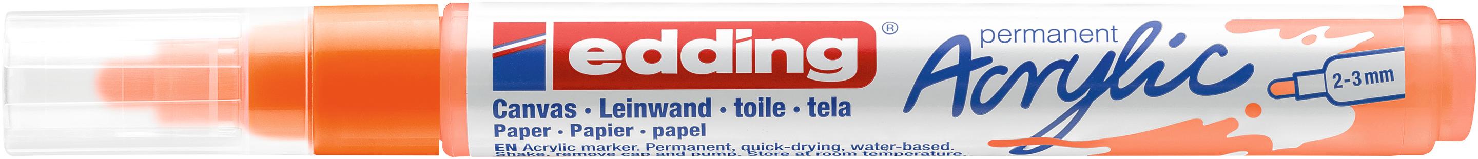 edding Acrylmarker 5100 medium neonorange
