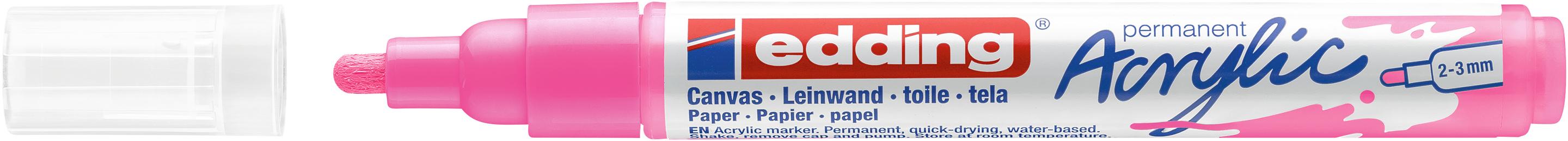 Produktbild edding Acrylmarker 5100 medium neonpink 2 von 7