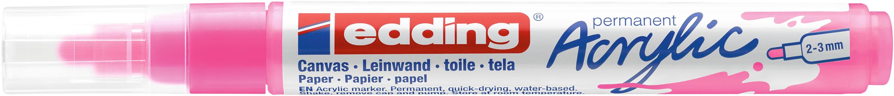 edding Acrylmarker 5100 medium neonpink