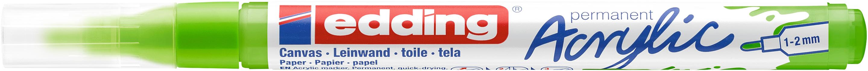 edding Acrylmarker 5300 fein gelbgrün