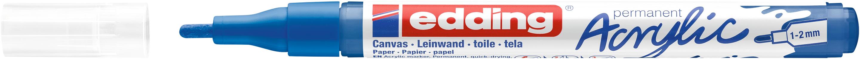 Produktbild edding Acrylmarker 5300 fein enzianblau 2 von 9