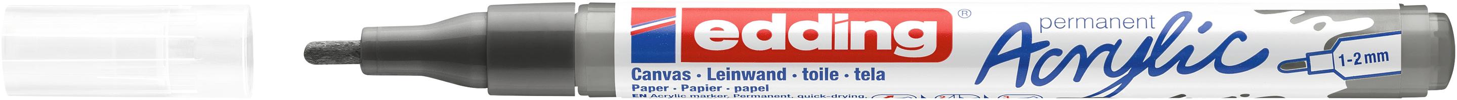 Produktbild edding Acrylmarker 5300 fein anthrazit 2 von 10