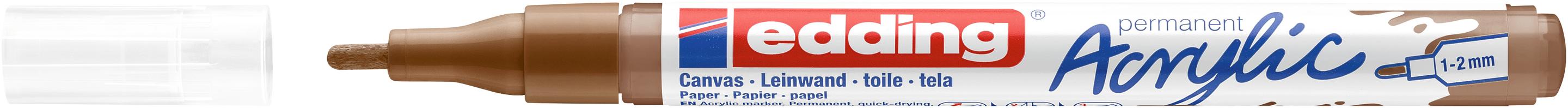 Produktbild edding Acrylmarker 5300 fein haselnuss 2 von 9