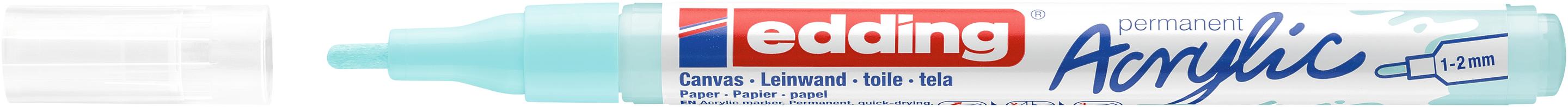 Produktbild edding Acrylmarker 5300 fein pastellblau 2 von 9