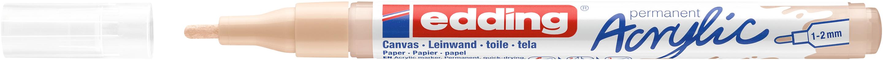 Produktbild edding Acrylmarker 5300 fein warmbeige 2 von 9