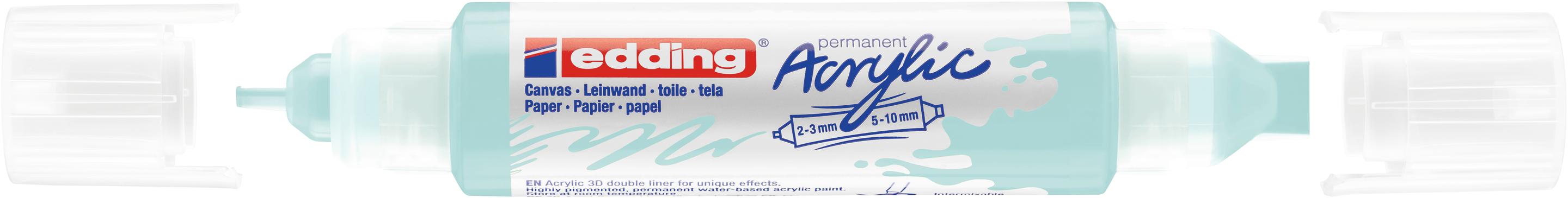 Produktbild edding Double Liner 3D  pastellblau 2 von 12