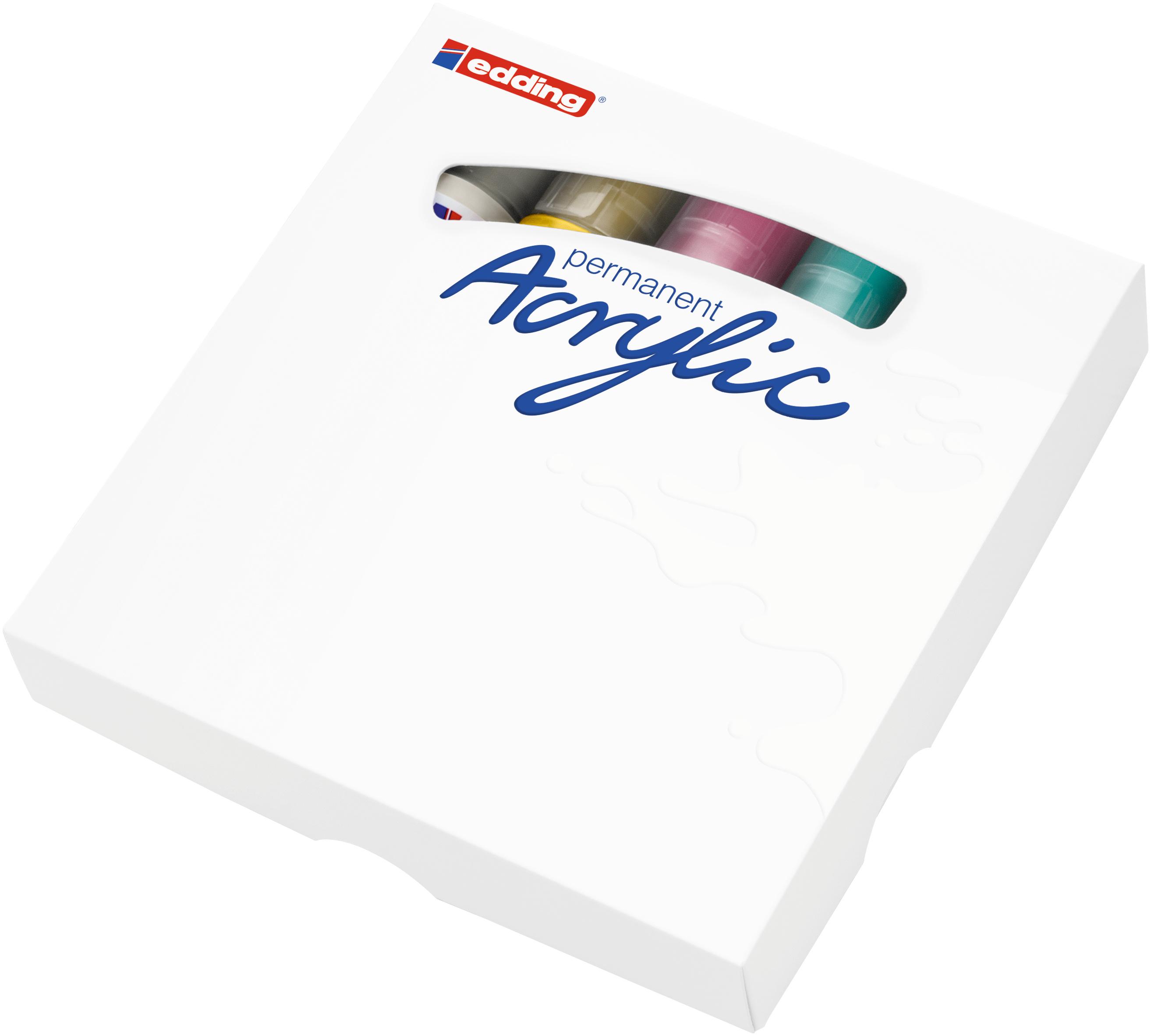 Produktbild edding Double Liner 3D 5400 5er-Set basic 2 von 10