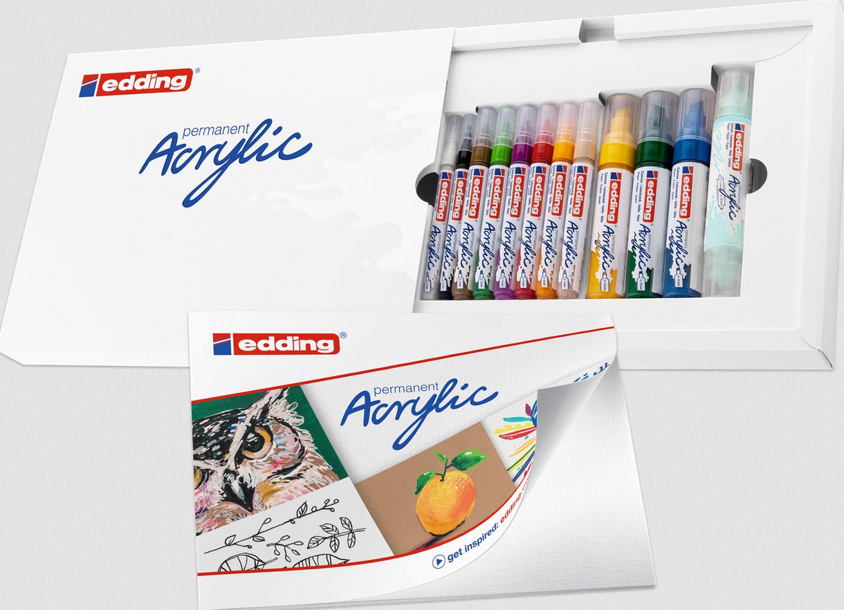 Produktbild edding Acryl-Kreativset basic 12er Set 3 von 11
