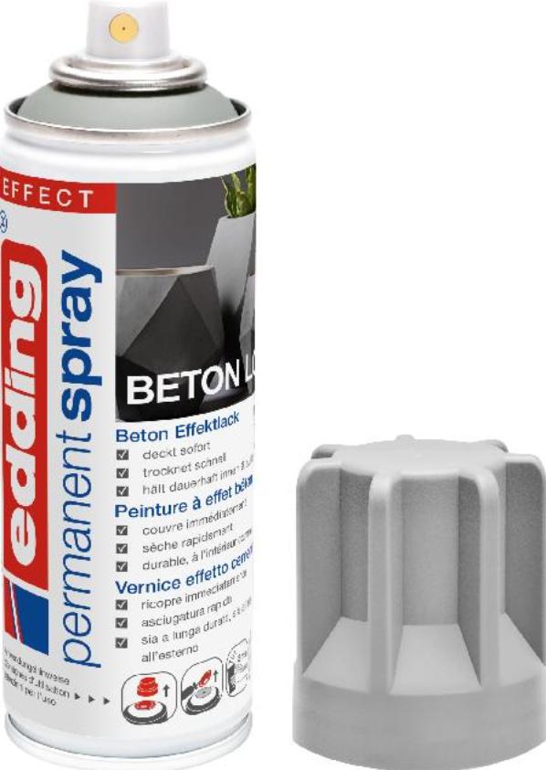 Produktbild edding 5200 Permanentspray Premium Acryllack betoneffekt 8 von 9