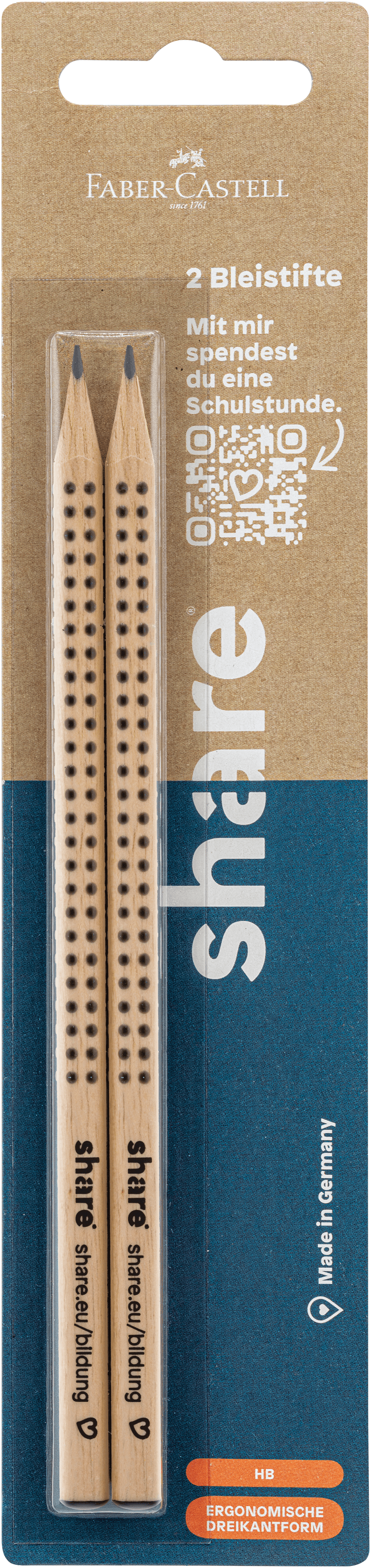 share Bleistift HB 2er Set