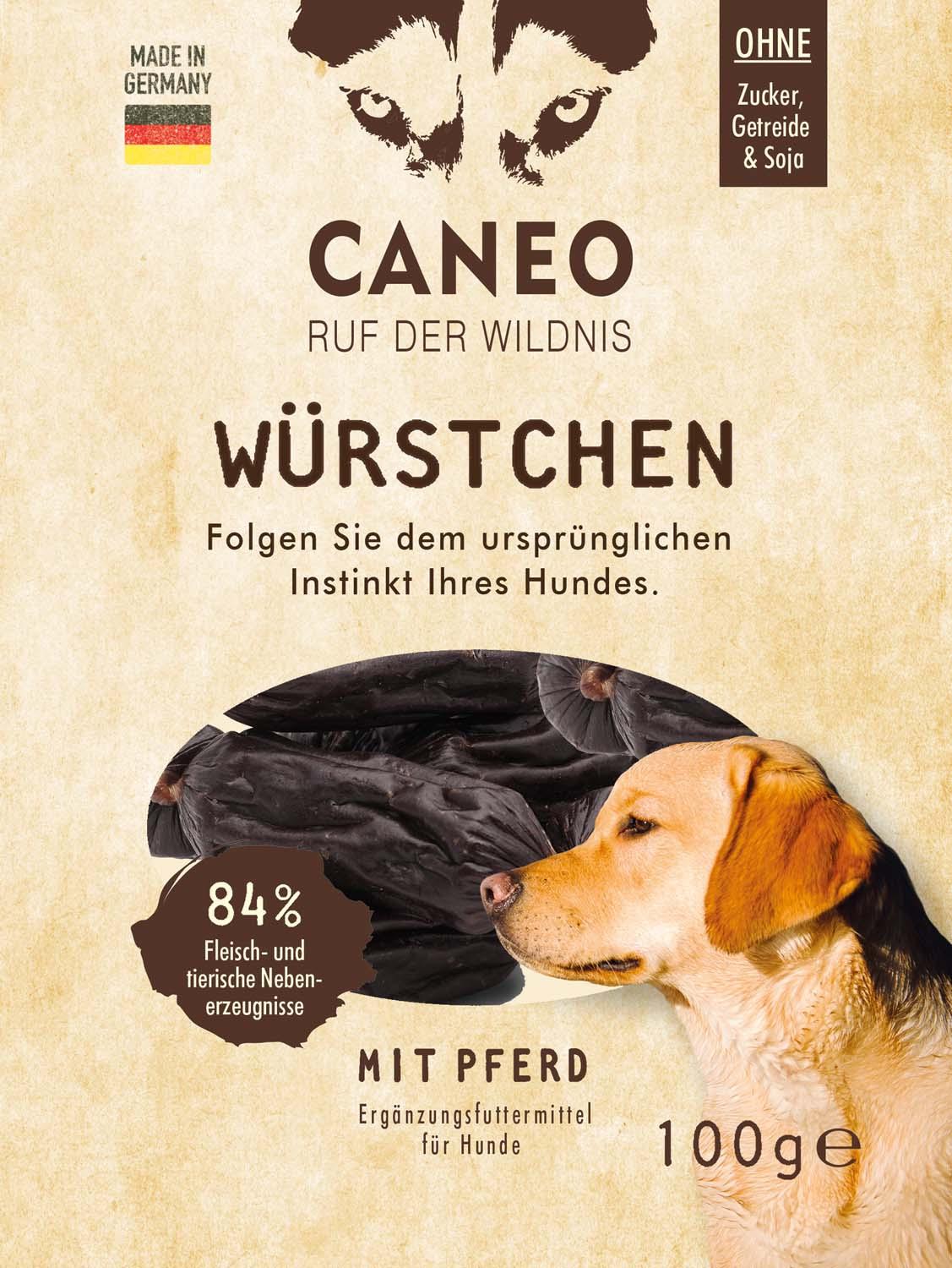 CANEO Würstchen mit Pferd