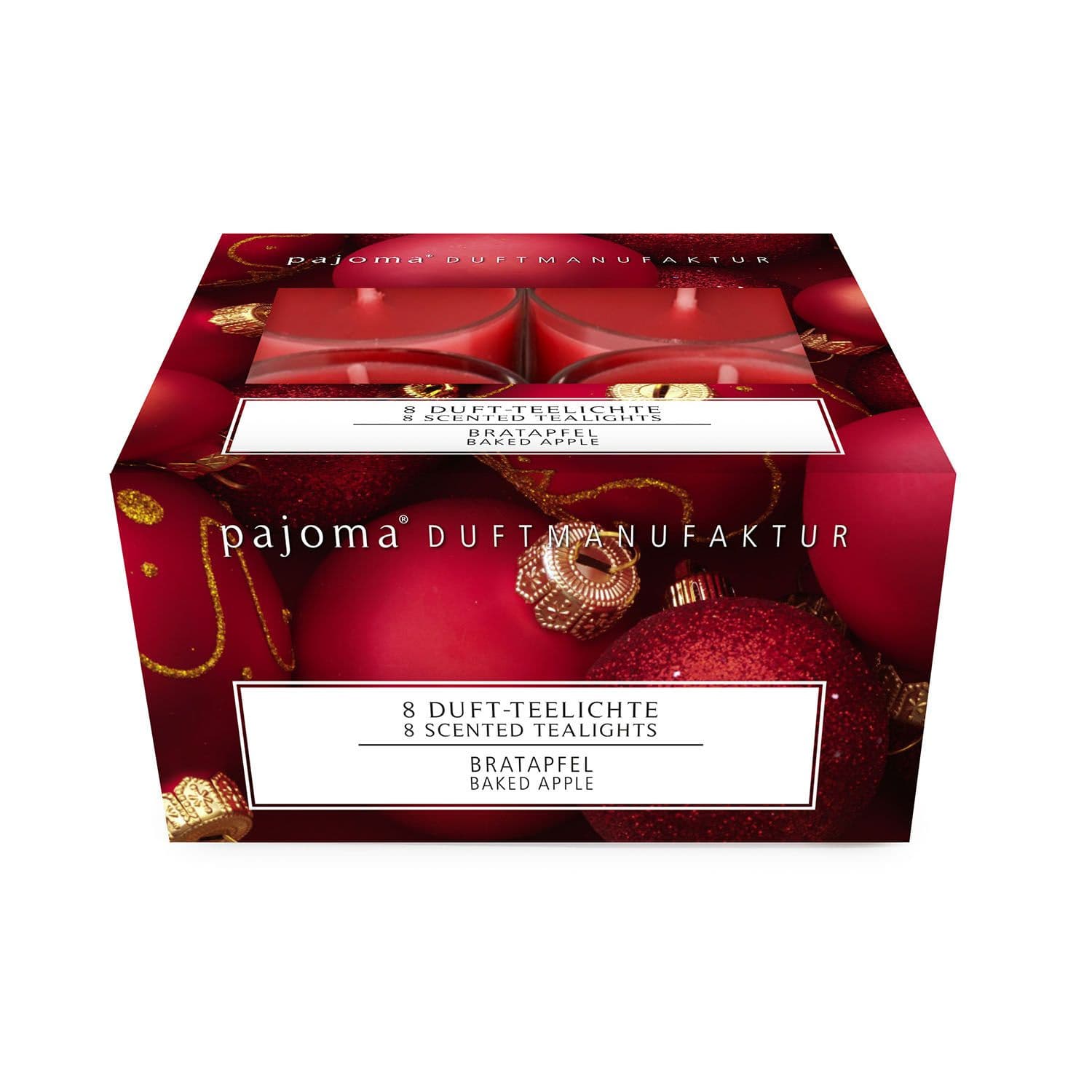 pajoma Teelichter Bratapfel 8er Set