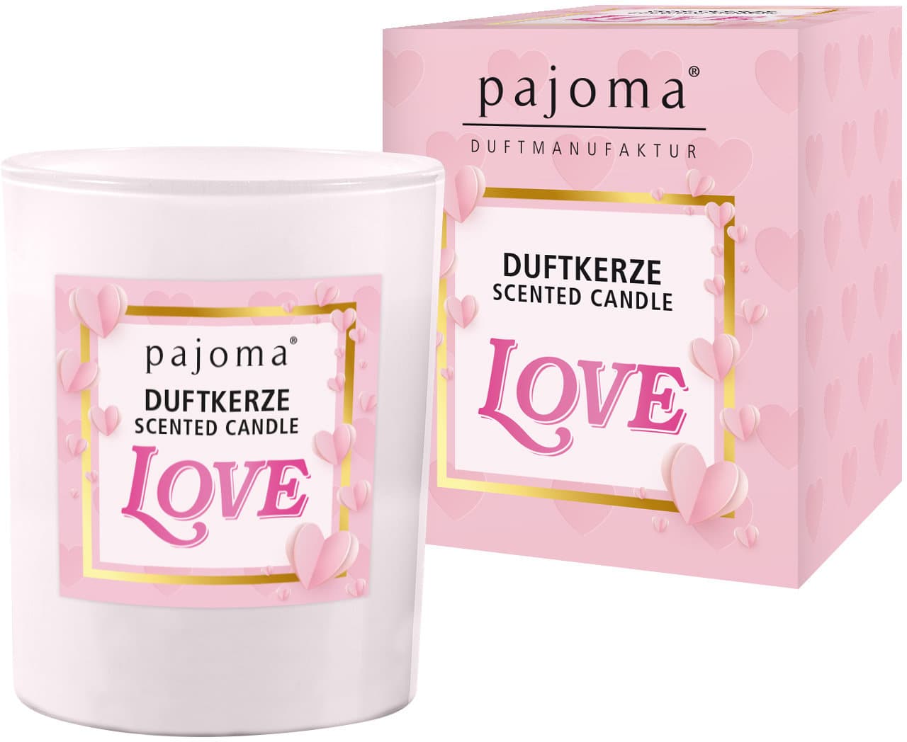 pajoma Duftkerze Love Vanilla Amber